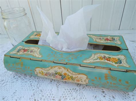 Antique Tissue Box Holder 